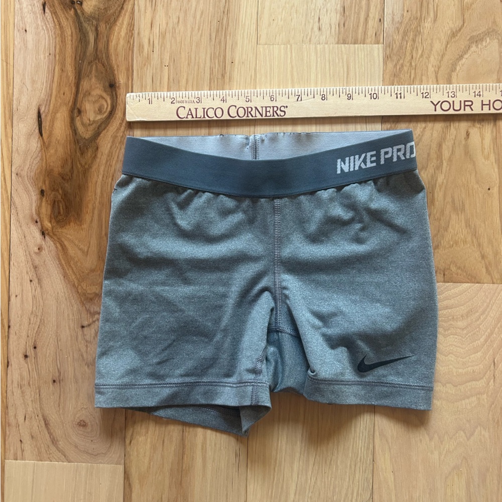 Nike Pro Gray Athletic Shorts